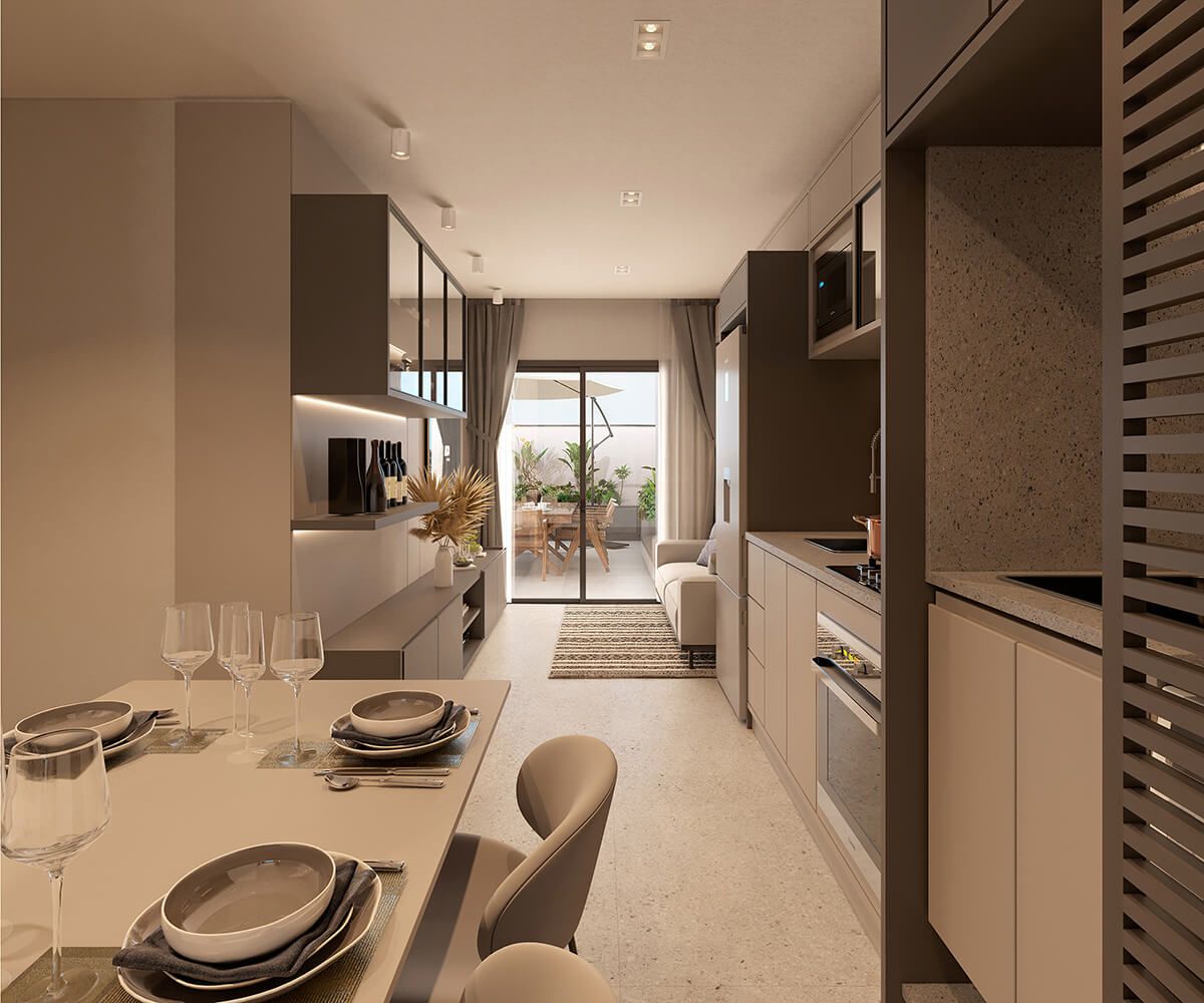 LIVING APARTAMENTO 302