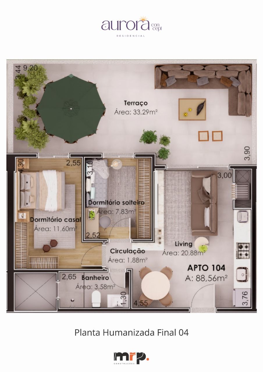 APARTAMENTO (88,56m²)